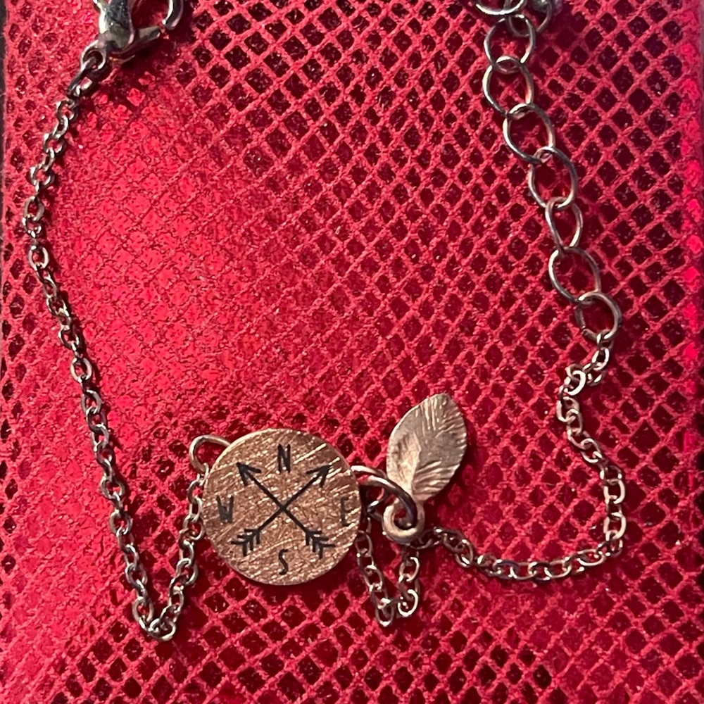 Compass Charm Bracelet